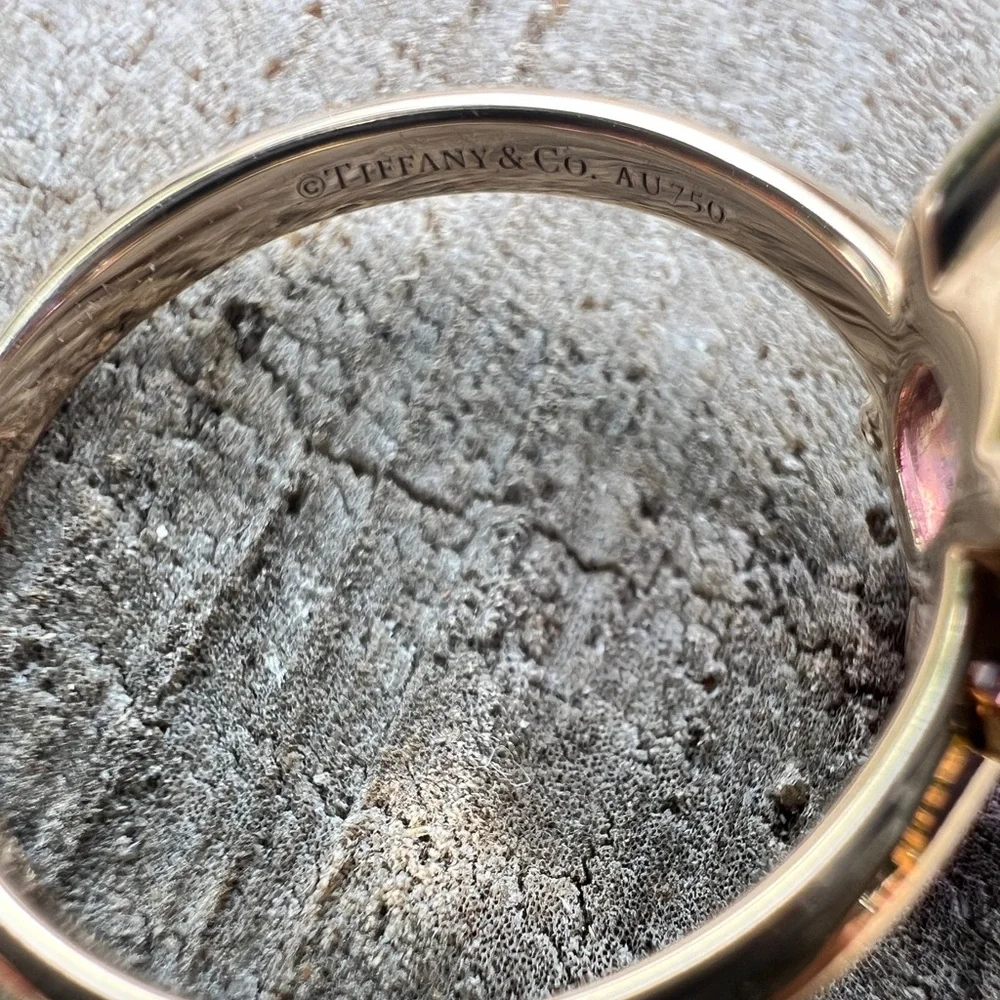 Tiffany & Co. amethyst sparkler ring